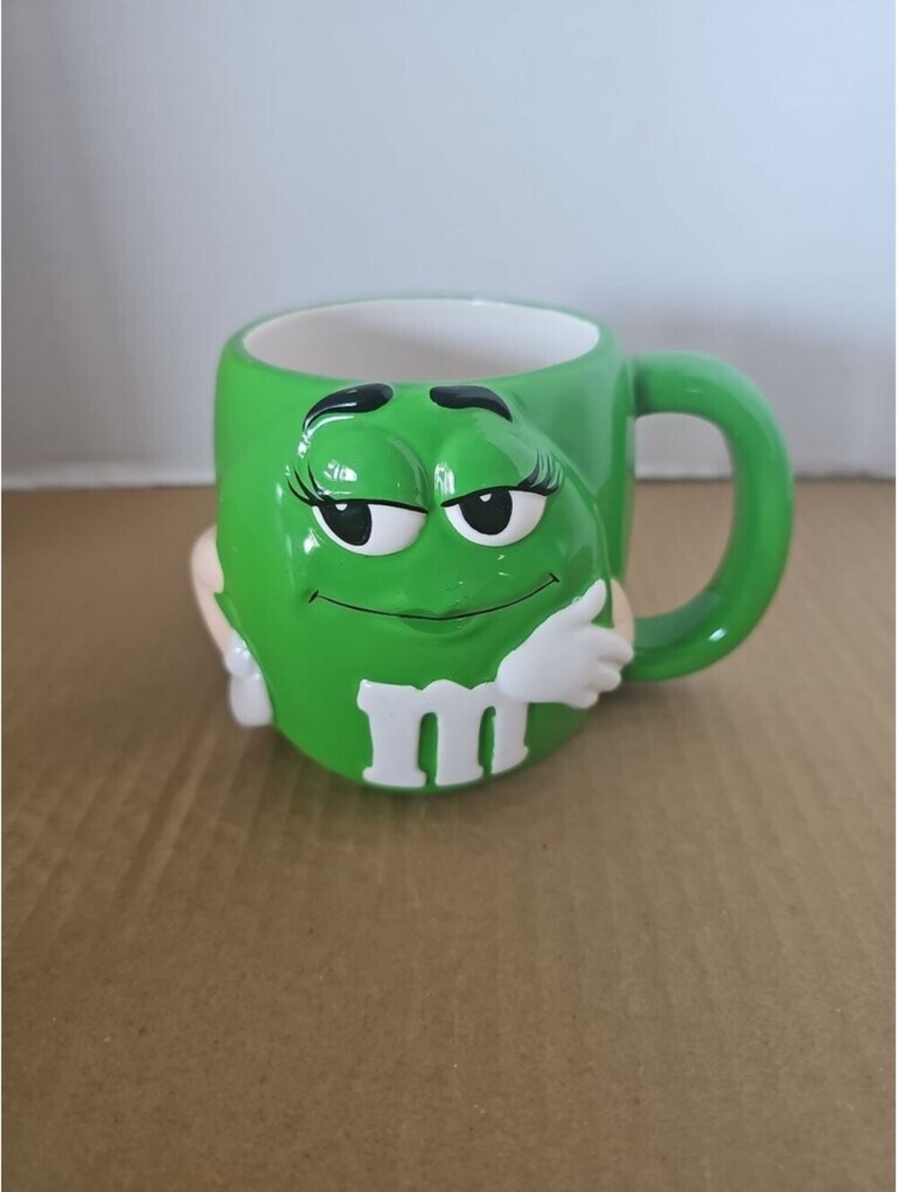 M&M's Green Character Ceramic Mug